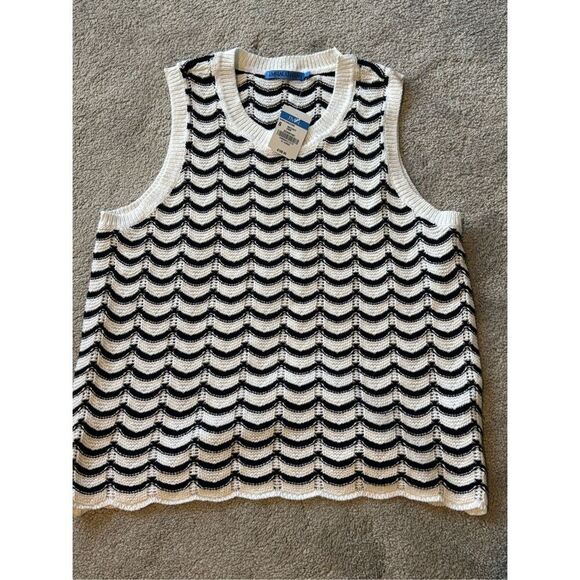 NWT J McLaughlin Maris Sweater in Stripe, Small $198 D16 - Picture 2 of 7